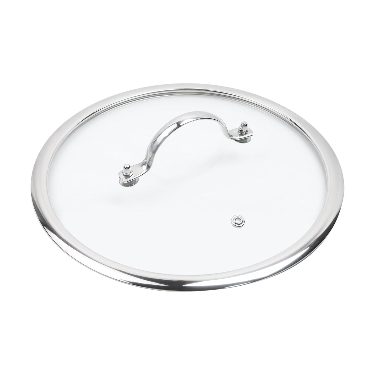 10 Inch Clear Glass Pot Lid W702