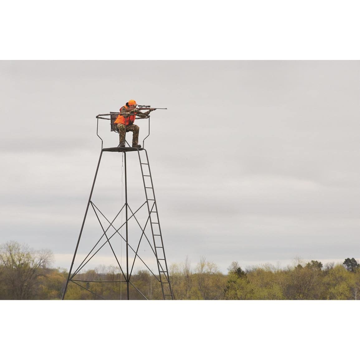 Heavy-Duty 20' Hunting Tripod Stand N1500