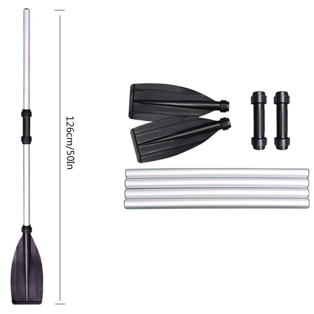 2 Pcs Aluminum Alloy Kayak Paddles 50 Inch C603489