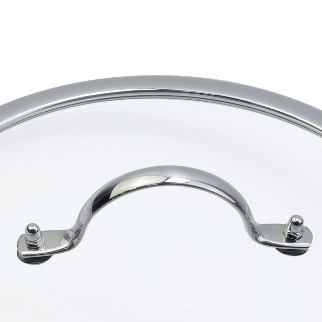 10 Inch Clear Glass Pot Lid W702