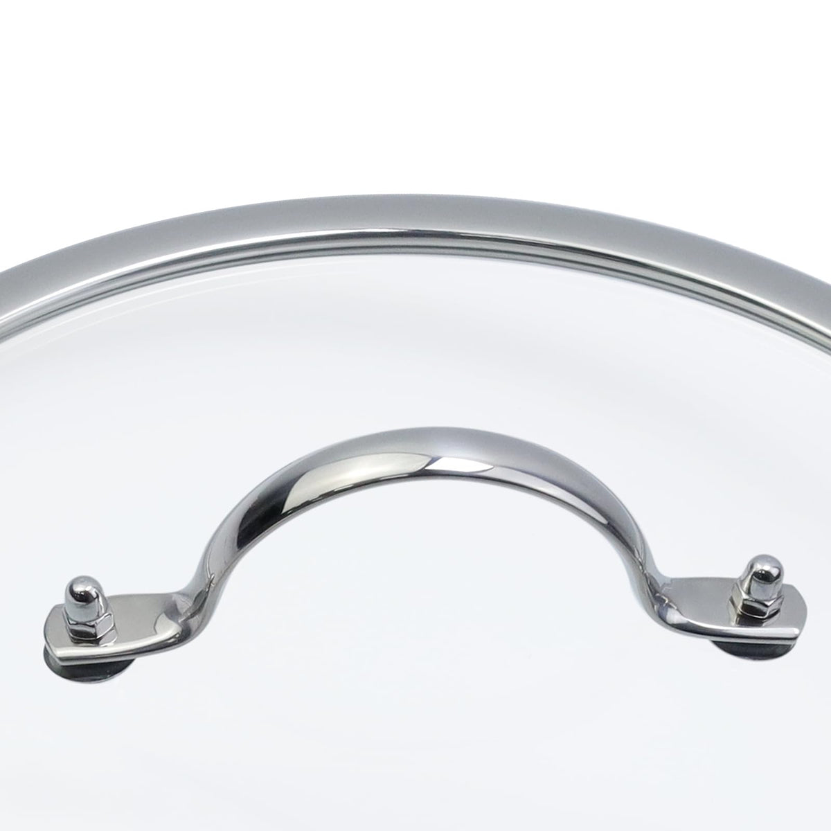 10 Inch Clear Glass Pot Lid W702