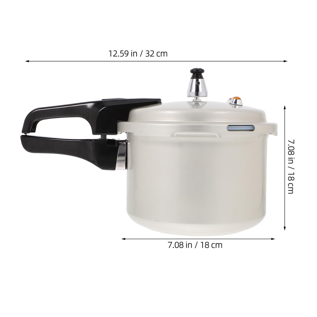 Pressure Cooker 3l Aluminum Pot with Handle S8449