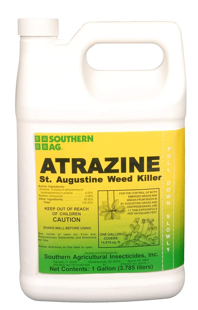 Atrazine St. Augustine Grass Weed Killer, 1 Gallon & Surfactant Q881