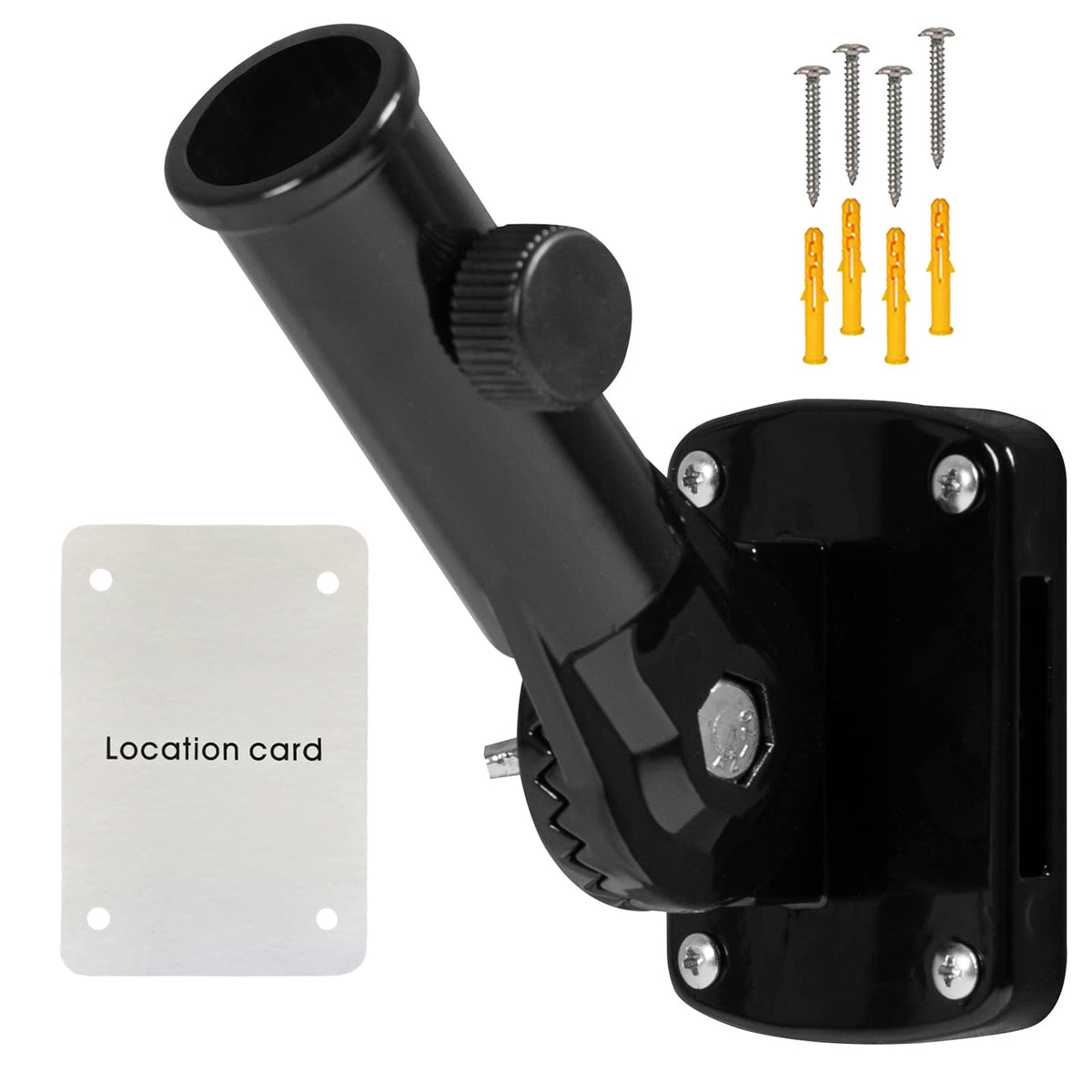Adjustable Aluminum Flag Pole Holder 1" Inner Diameter K588977