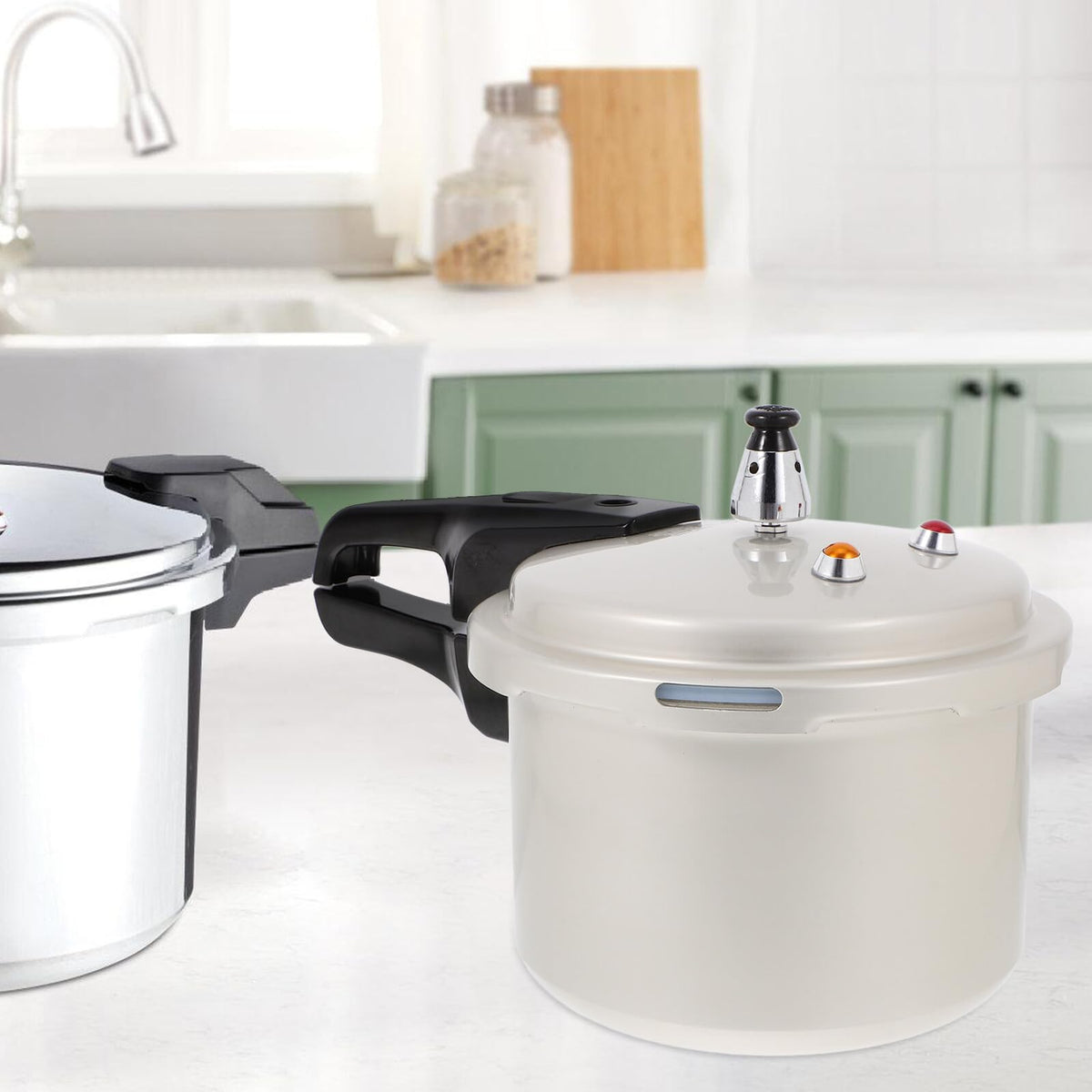 Pressure Cooker 3l Aluminum Pot with Handle S8449