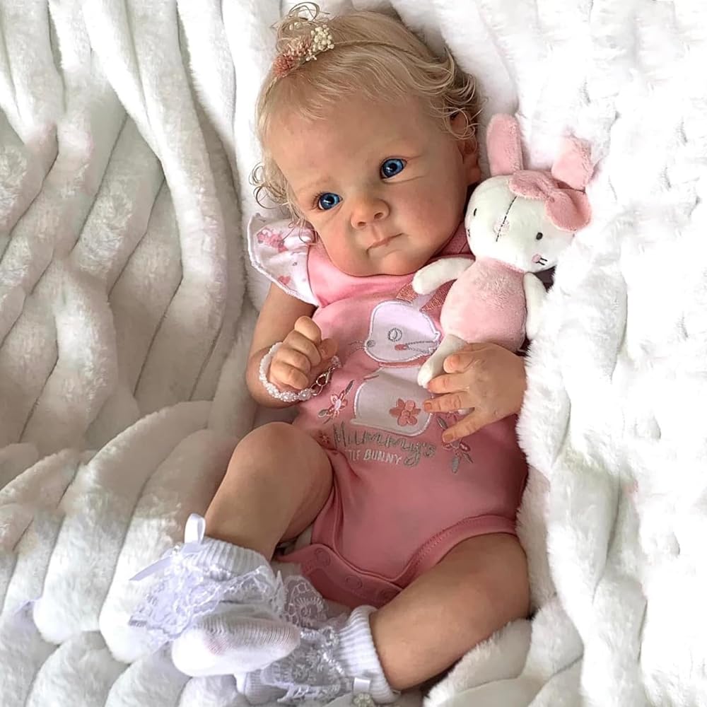 18 inch Silicone Full Body Vinyl Reborn Baby Dolls C4914