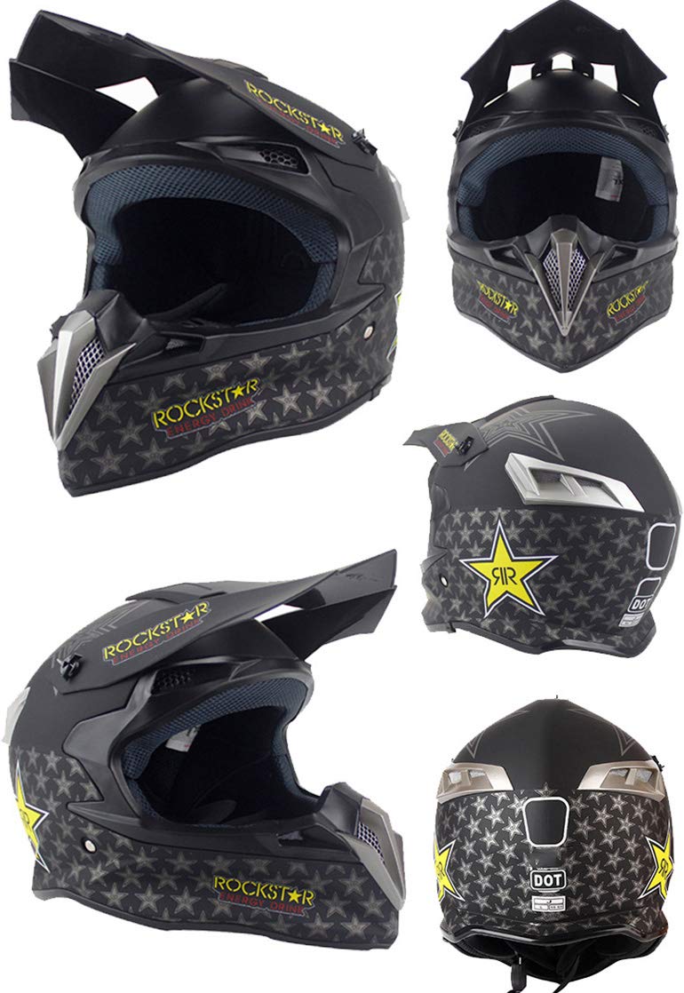Full Face Motocross Off Road Dirt Bike Helmet A830101