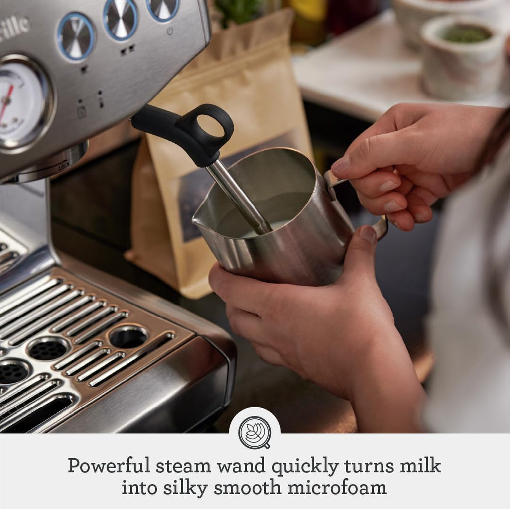 Brushed Stainless Steel Espresso Machine W411043