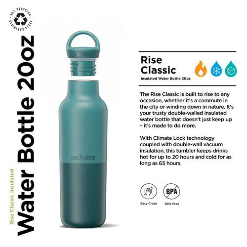 20 oz Stainless Steel Insulated Water Bottle I140