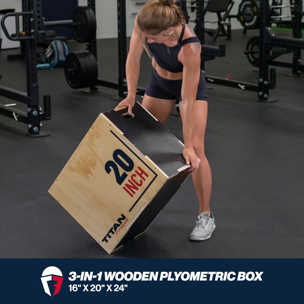 3-in-1 Wood Plyo Jump Box E437