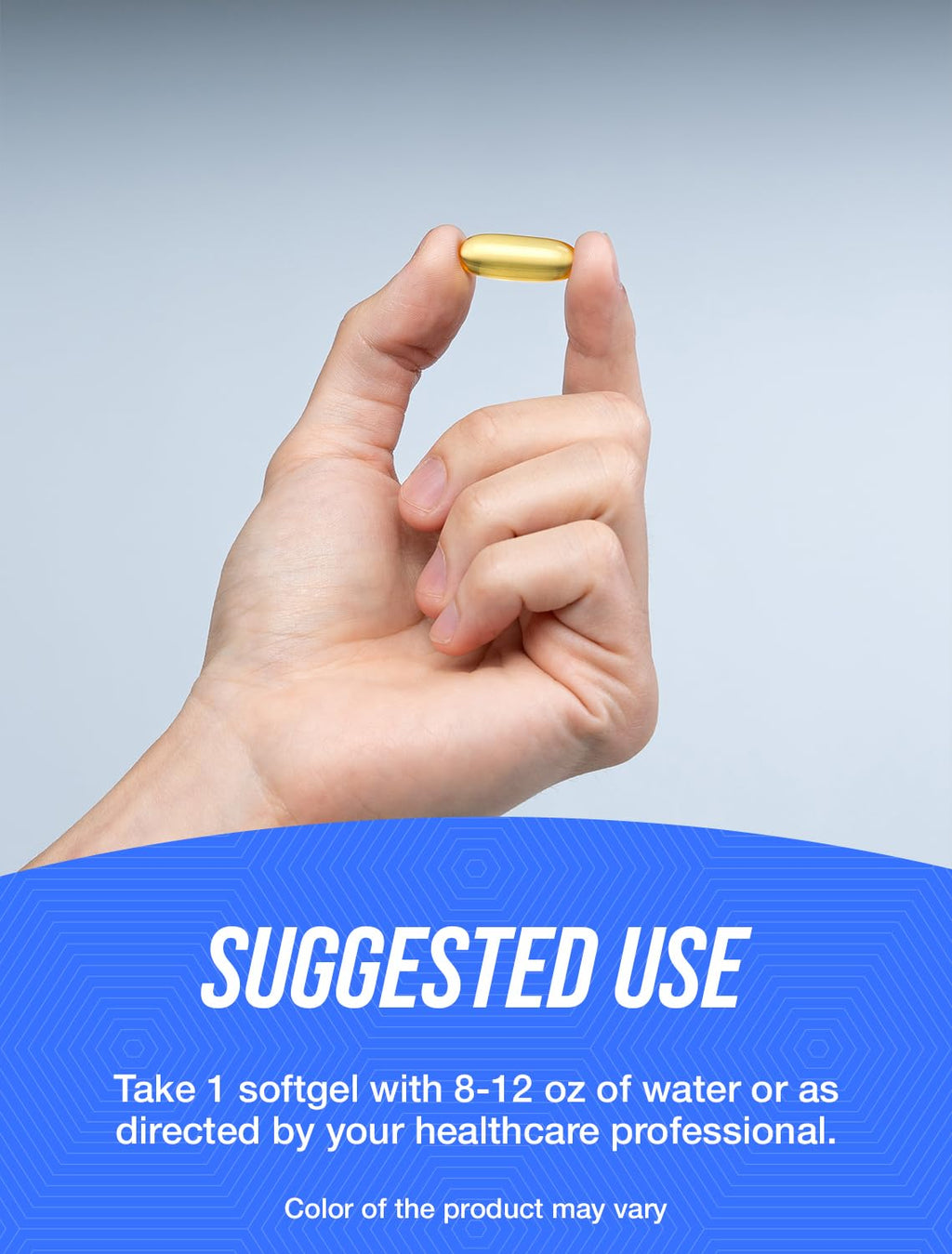 Fish Oil 500mg Softgels Omega 3 Gluten Free 240 Count Y38249