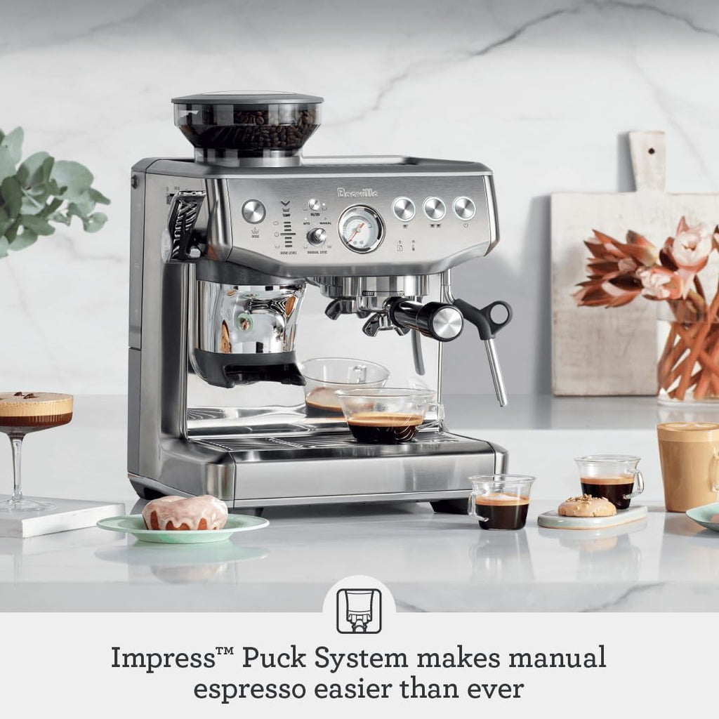 Brushed Stainless Steel Espresso Machine W411043