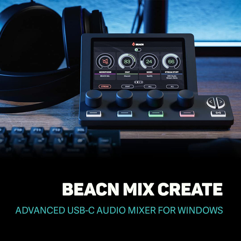 USB Mic, Audio Mixer, Mic Stand V1261