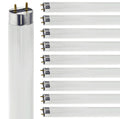 24 Inch T8 Fluorescent Tube Light Bulb 17W 5000K 1230 Lumen G13 Bi-Pin Base Pack of 10 I193