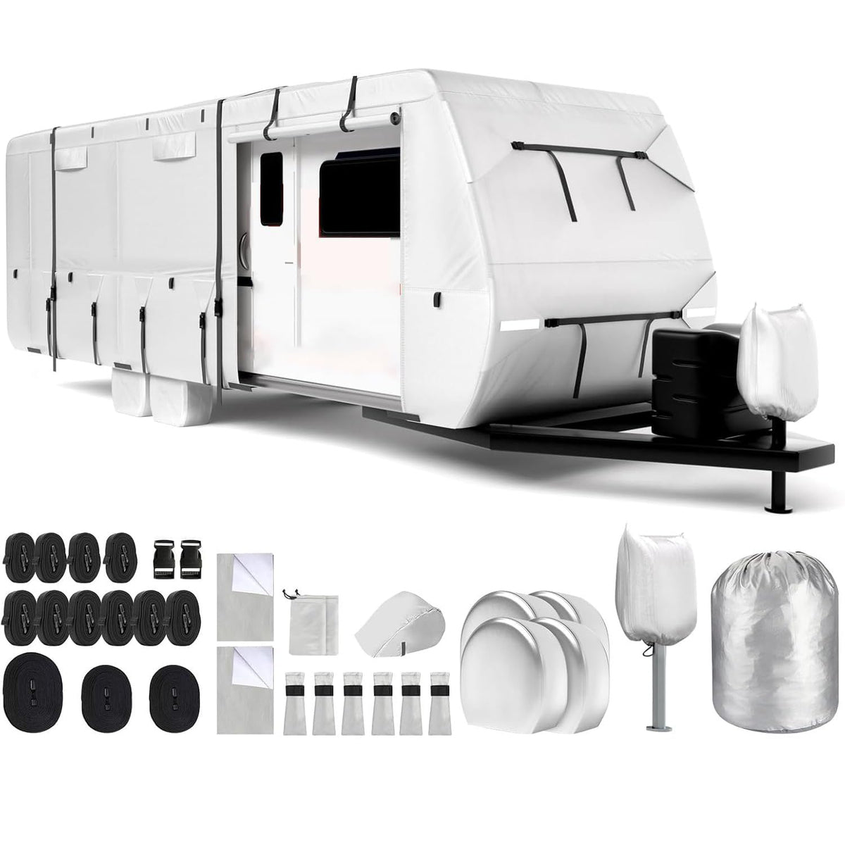14-16ft Travel Trailer RV Cover X70106