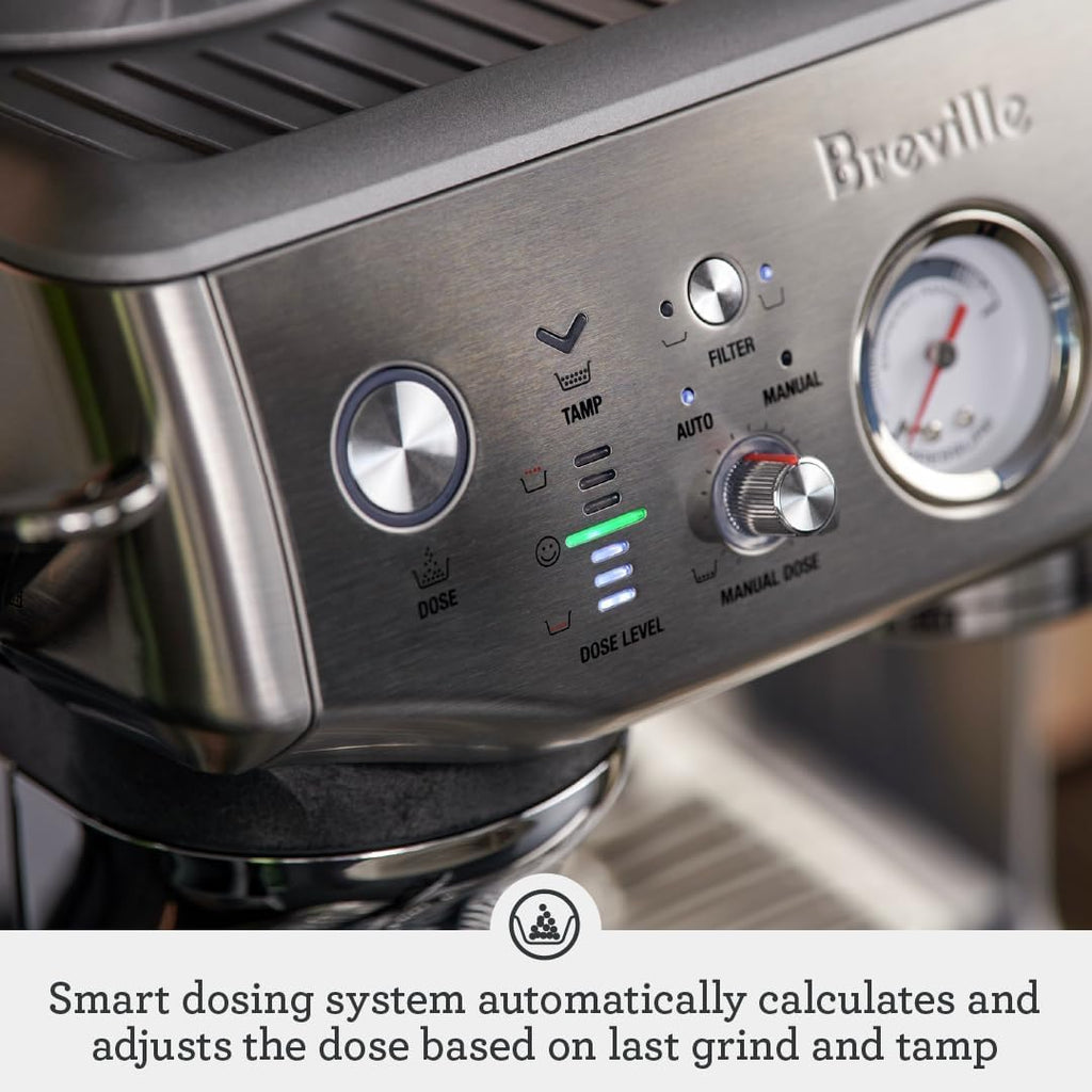 Brushed Stainless Steel Espresso Machine W411043