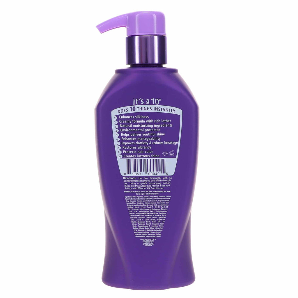 Silk Shampoo 10 Oz H13325