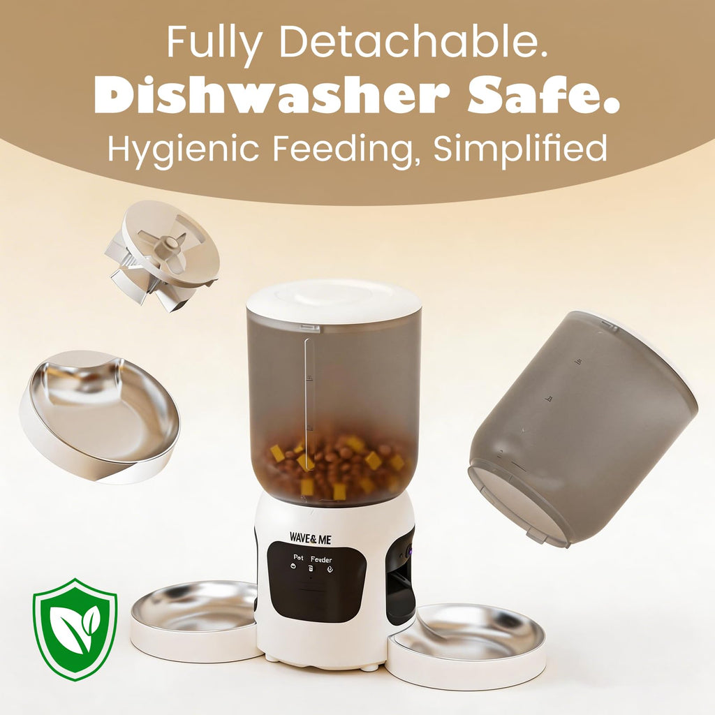 Automatic Cat Feeder with Dual Camera B4062