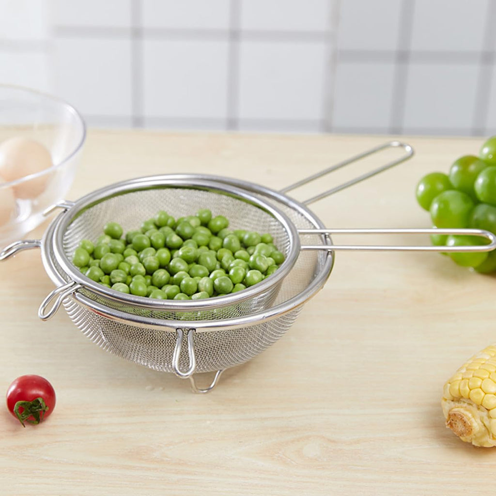 Stainless Steel Fine Mesh Skimmer Spoon V245