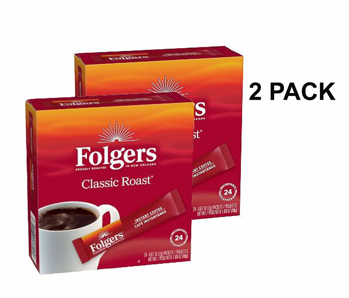 Classic Roast Instant Coffee 24 Packets A72959