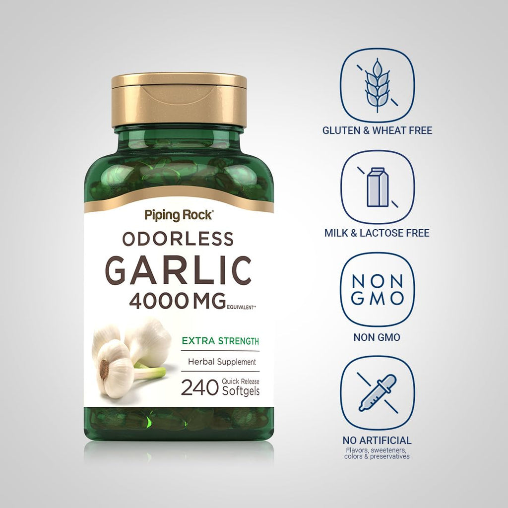 Odorless Garlic Softgels 240 Count W582725