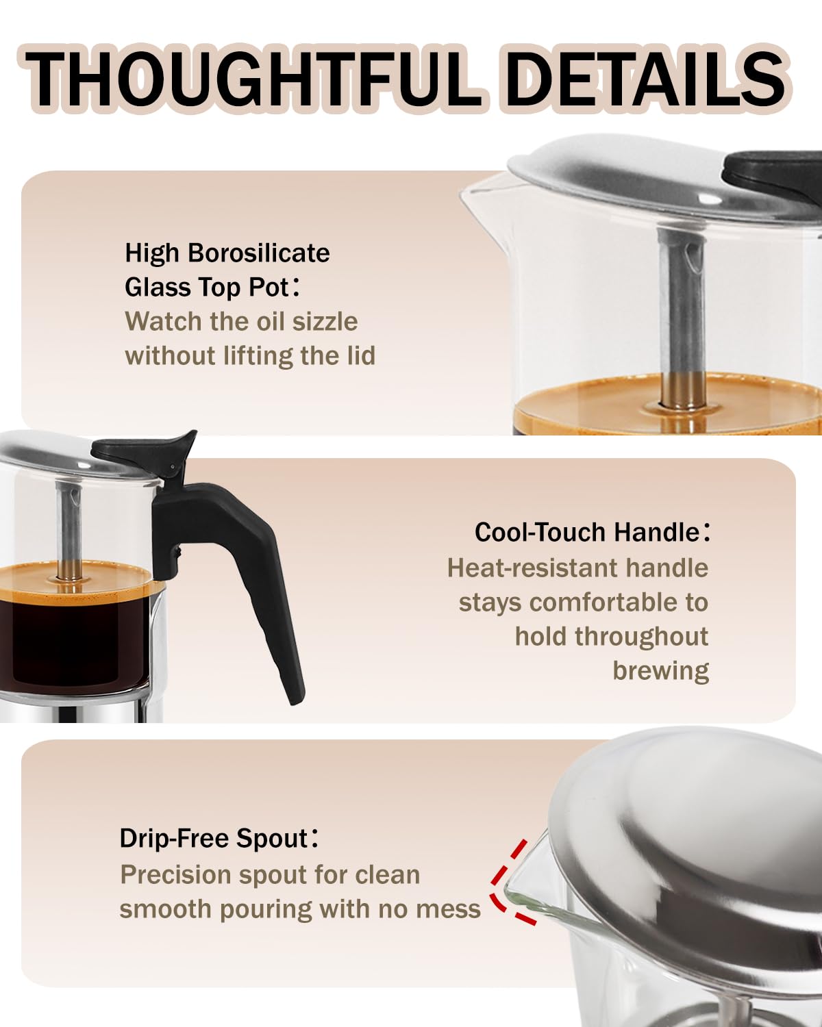 9 Cup 15 oz Stovetop Espresso Moka Pot I495