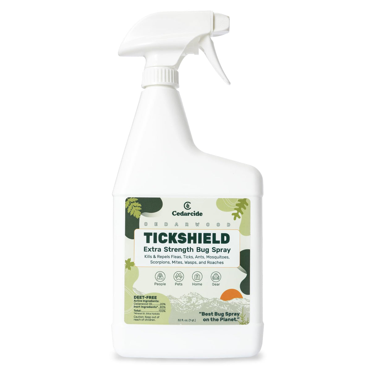 Tick & Flea Repellent Spray for Humans & Pets K45289