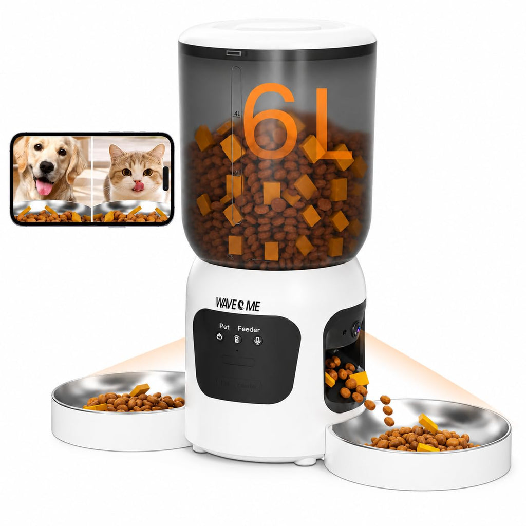 Automatic Cat Feeder with Dual Camera B4062