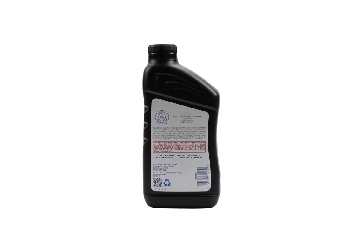 Full Synthetic 5W-30 Motor Oil - 1 qt E422
