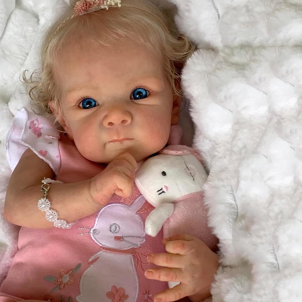 18 inch Silicone Full Body Vinyl Reborn Baby Dolls C4914