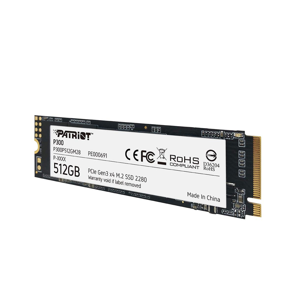 512GB M.2 PCIe Gen 3 x4 SSD M6253