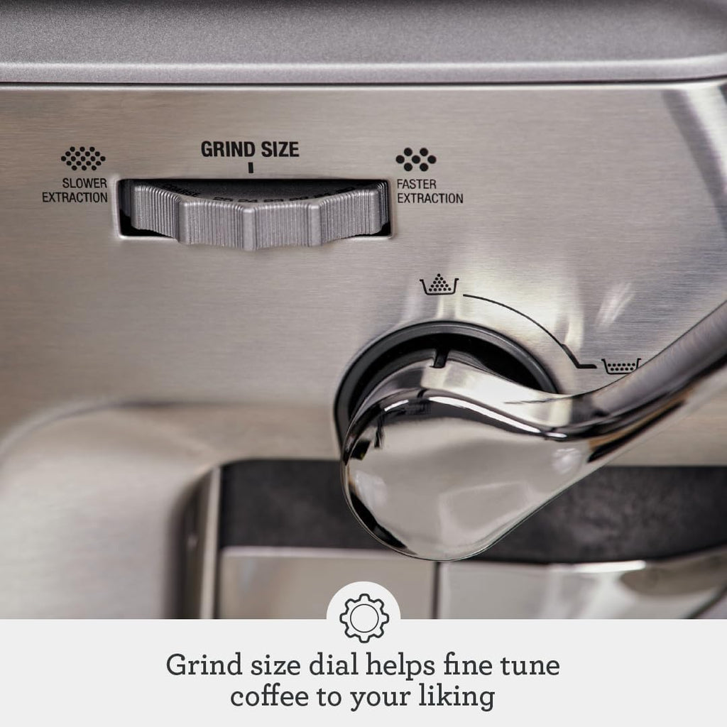 Brushed Stainless Steel Espresso Machine W411043