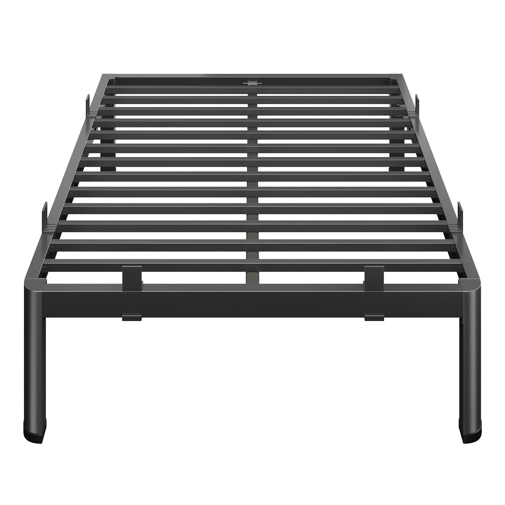 18 Inch Metal King Bed Frame with Steel Support V324