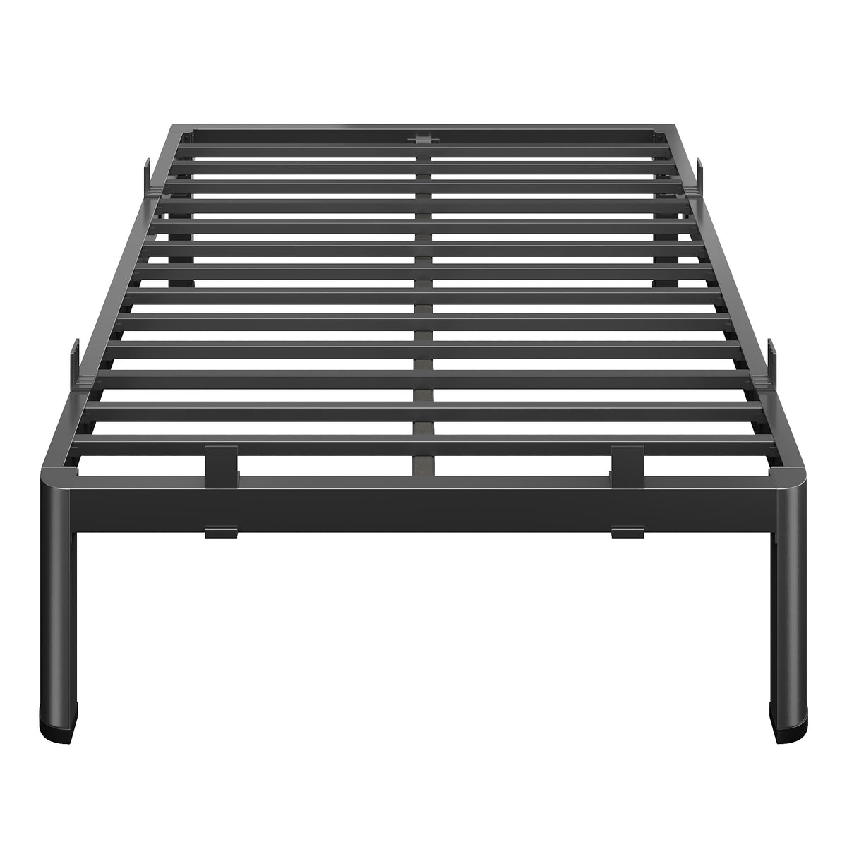 18 Inch Metal King Bed Frame with Steel Support V324