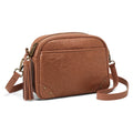 Anti-theft Genuine Leather Crossbody Bag with RFID Card Slots L44197
