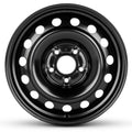 16 Inch Painted Black Car Wheel J1699