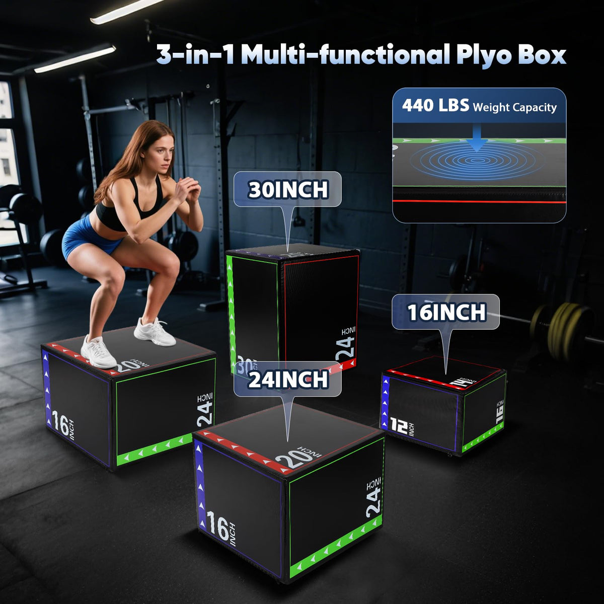 3 in 1 Plyo Box D13835