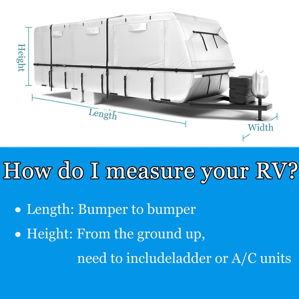14-16ft Travel Trailer RV Cover X70106