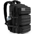 50L Military Tactical Backpack Black X689