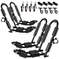 2 Pair Folding Adjustable Kayak Roof Rack X919