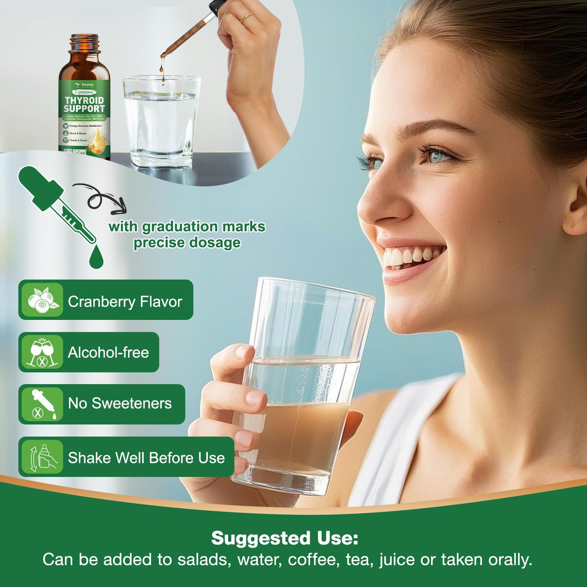 Thyroid Support Supplement 4 Fl.Oz Q2799