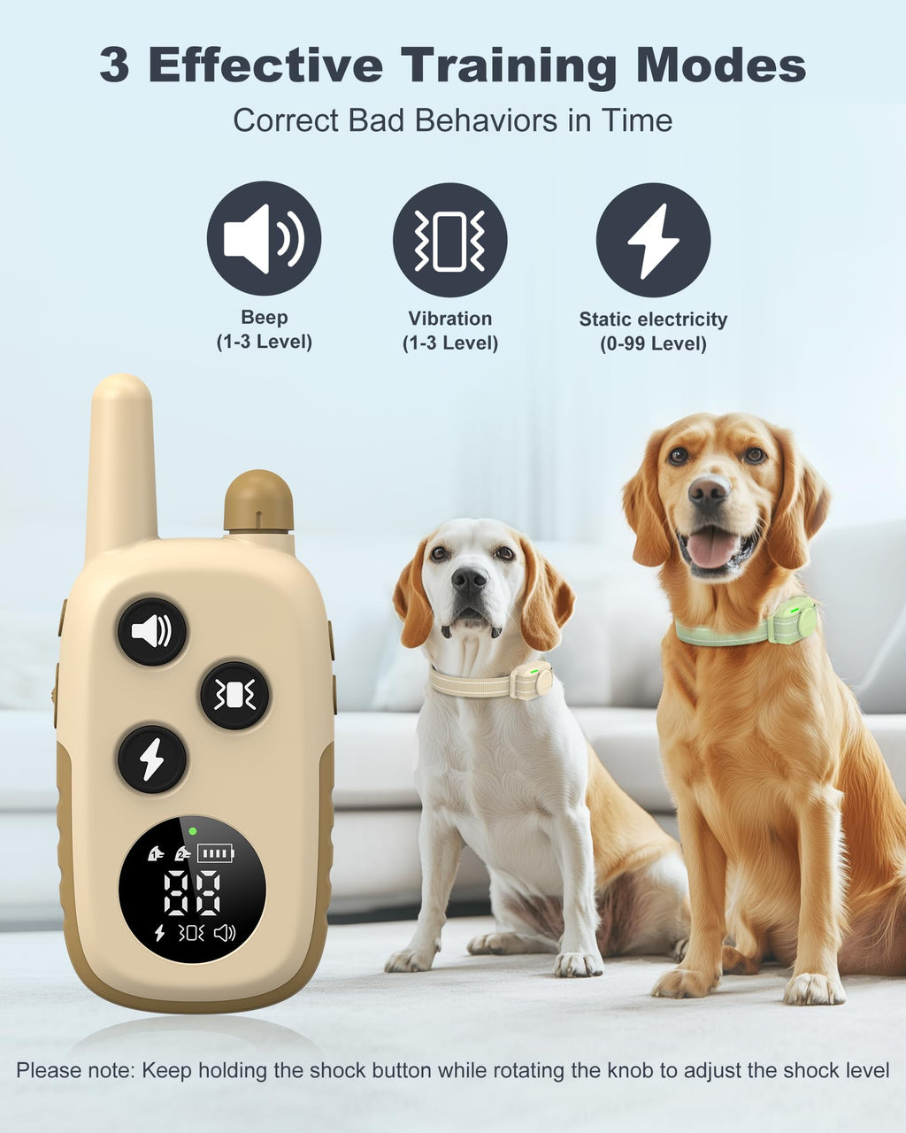 Dog Training Collar with Remote M44868