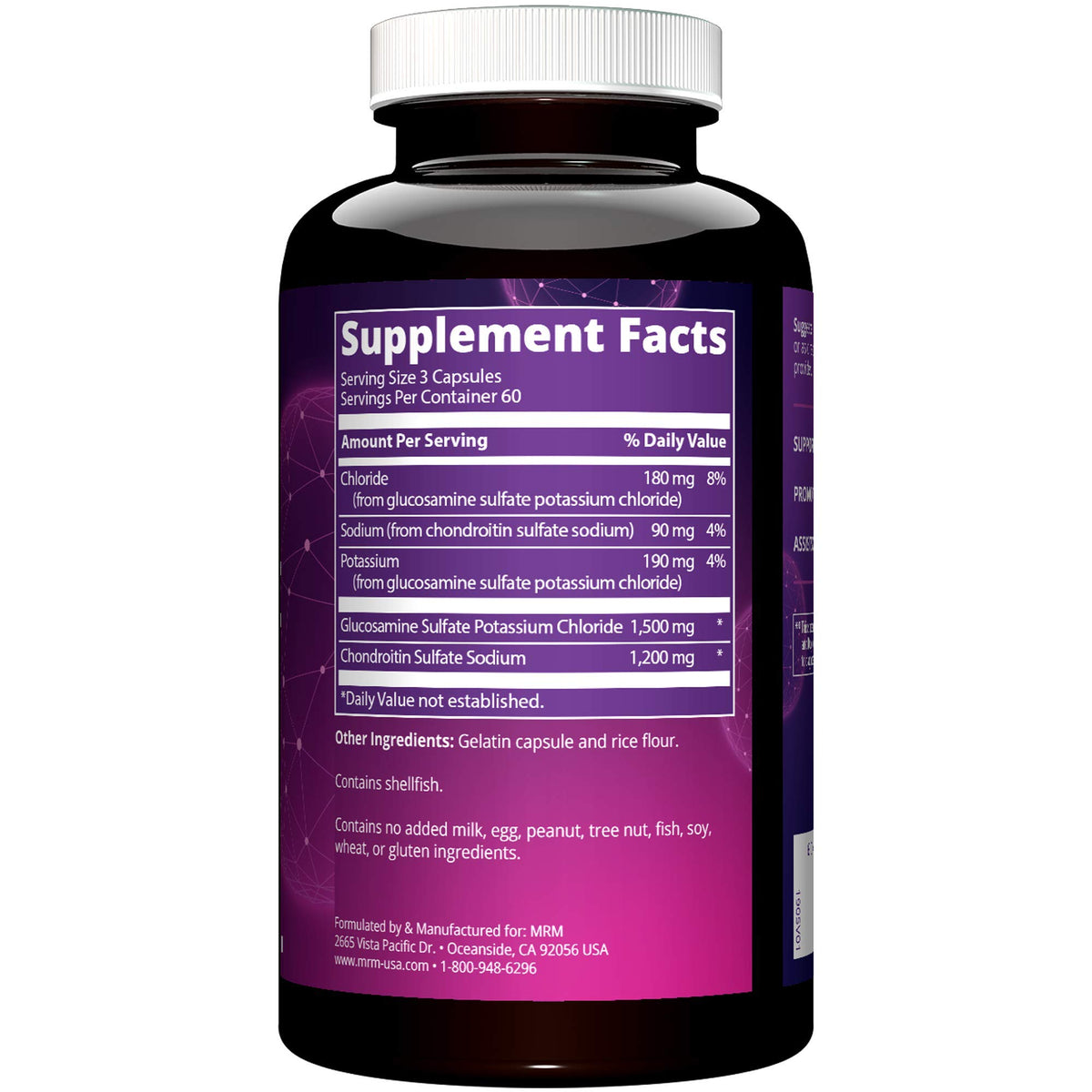 Glucosamine & Chondroitin Sulfate 1500mg 1200mg D659