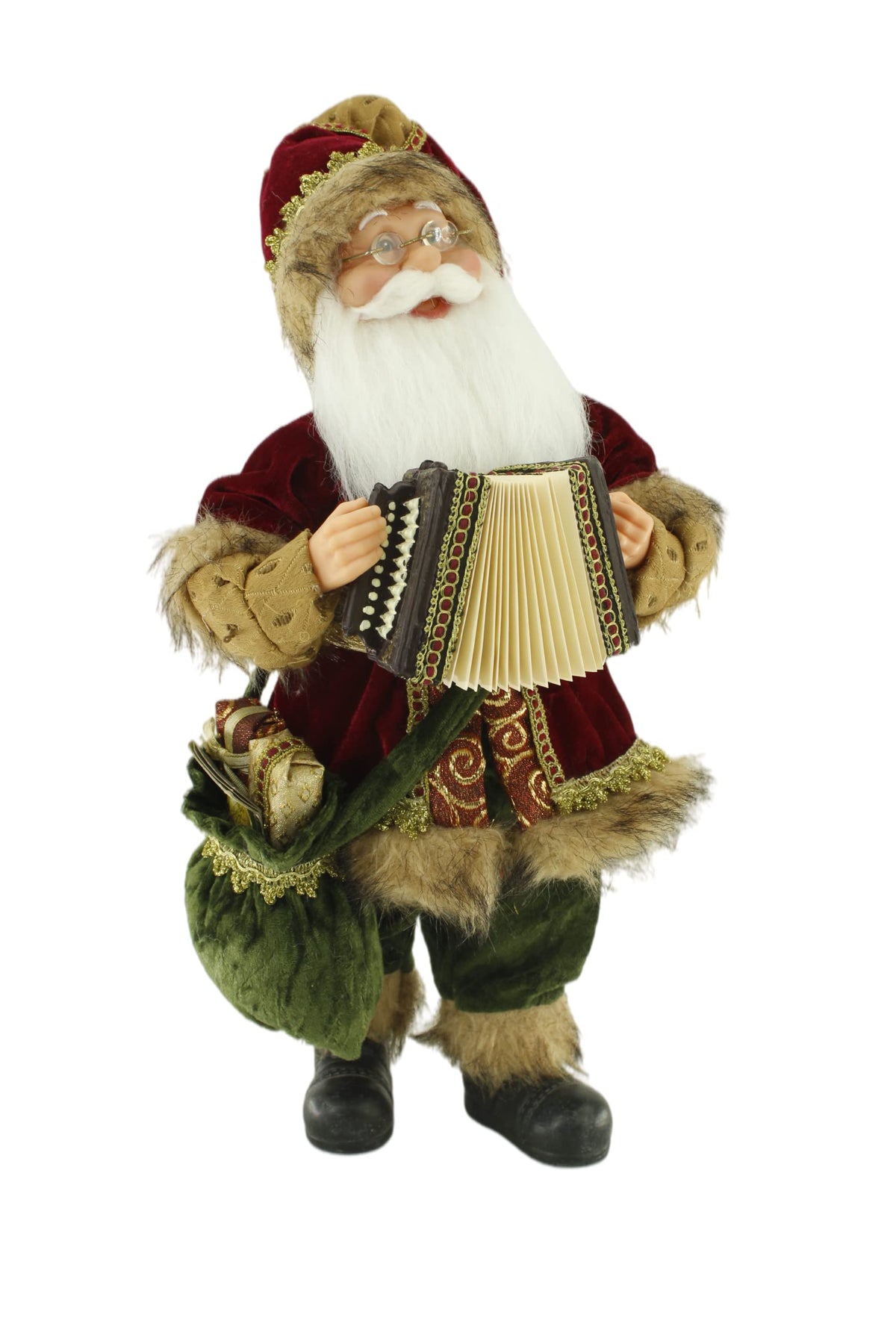 18" Animated Musical Dancing Santa I76120