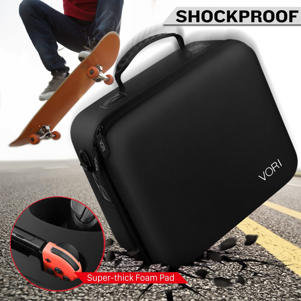 Black Carrying Case with Handle and Shoulder Strap G947
