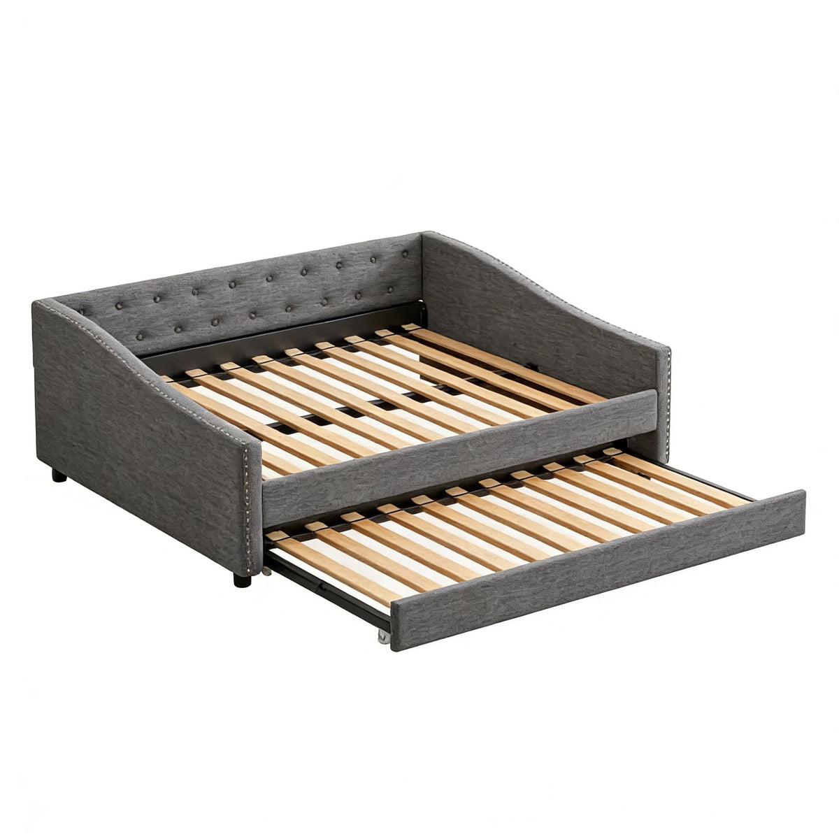Full Size Upholstered Daybed with Trundle N32302
