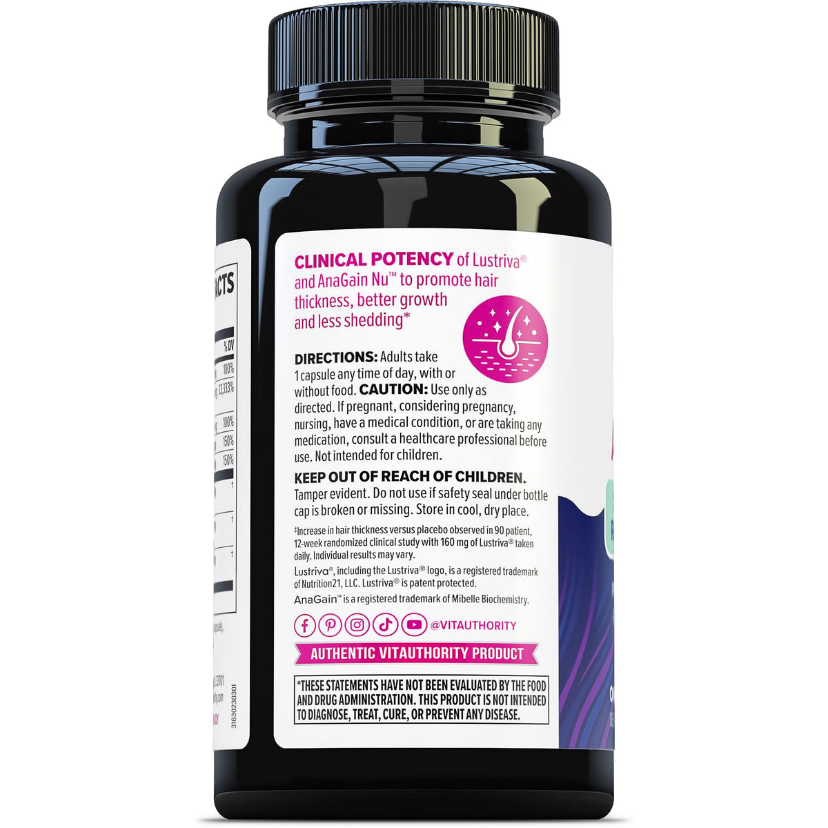 Hair Supplement 30 Servings V9727