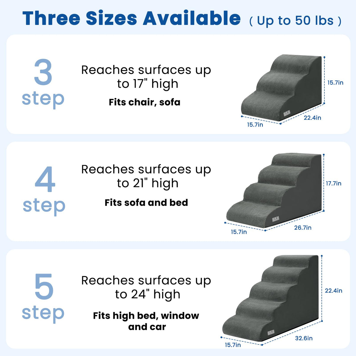 5-Step Pet Stairs G8264