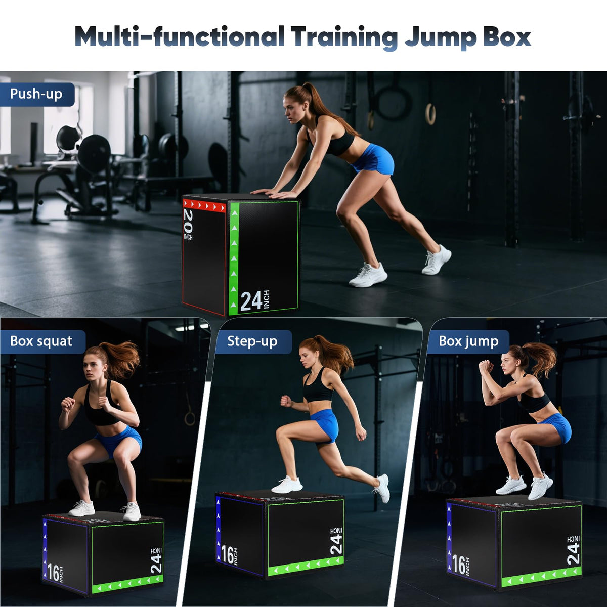 3 in 1 Plyo Box D13835