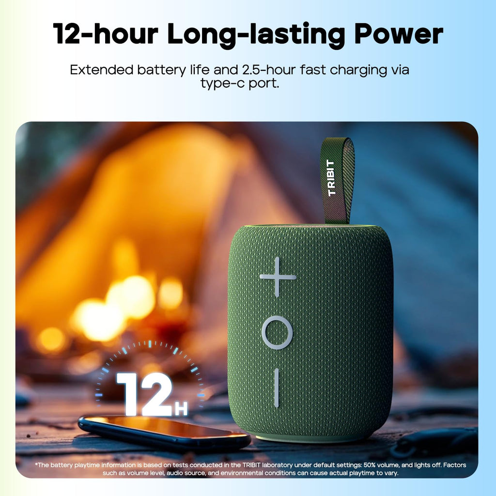 Portable Bluetooth Speaker 12W Black Z70410